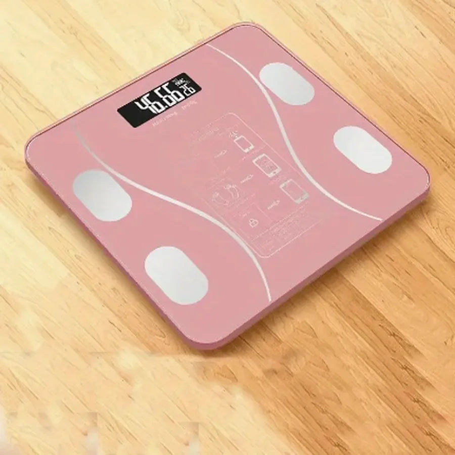Smart APP Synchronized Body Fat Scale Bathroom Digital Scale Bluetooth Weight Loss Body Fat Scale Body Composition Analyzer