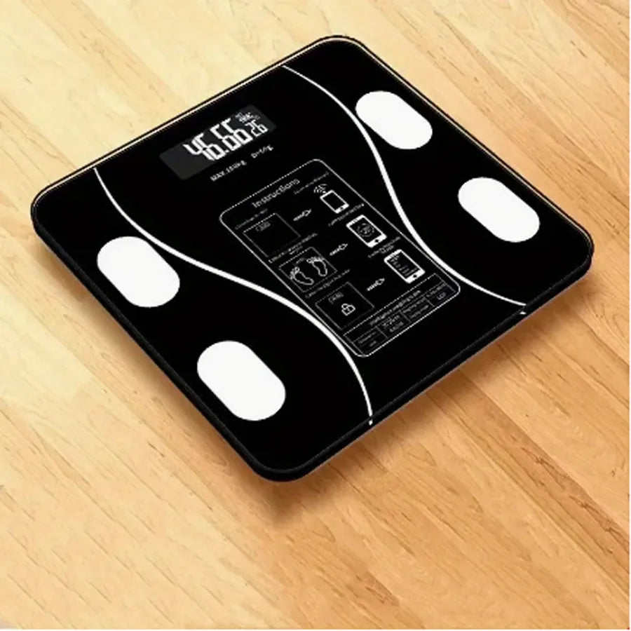 Smart APP Synchronized Body Fat Scale Bathroom Digital Scale Bluetooth Weight Loss Body Fat Scale Body Composition Analyzer